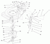 Toro 20490 (V-21SB) - Vacu-Power Mower, V-21SB, 1998 (8900001-8999999) Spareparts BLADE BRAKE CLUTCH ASSEMBLY