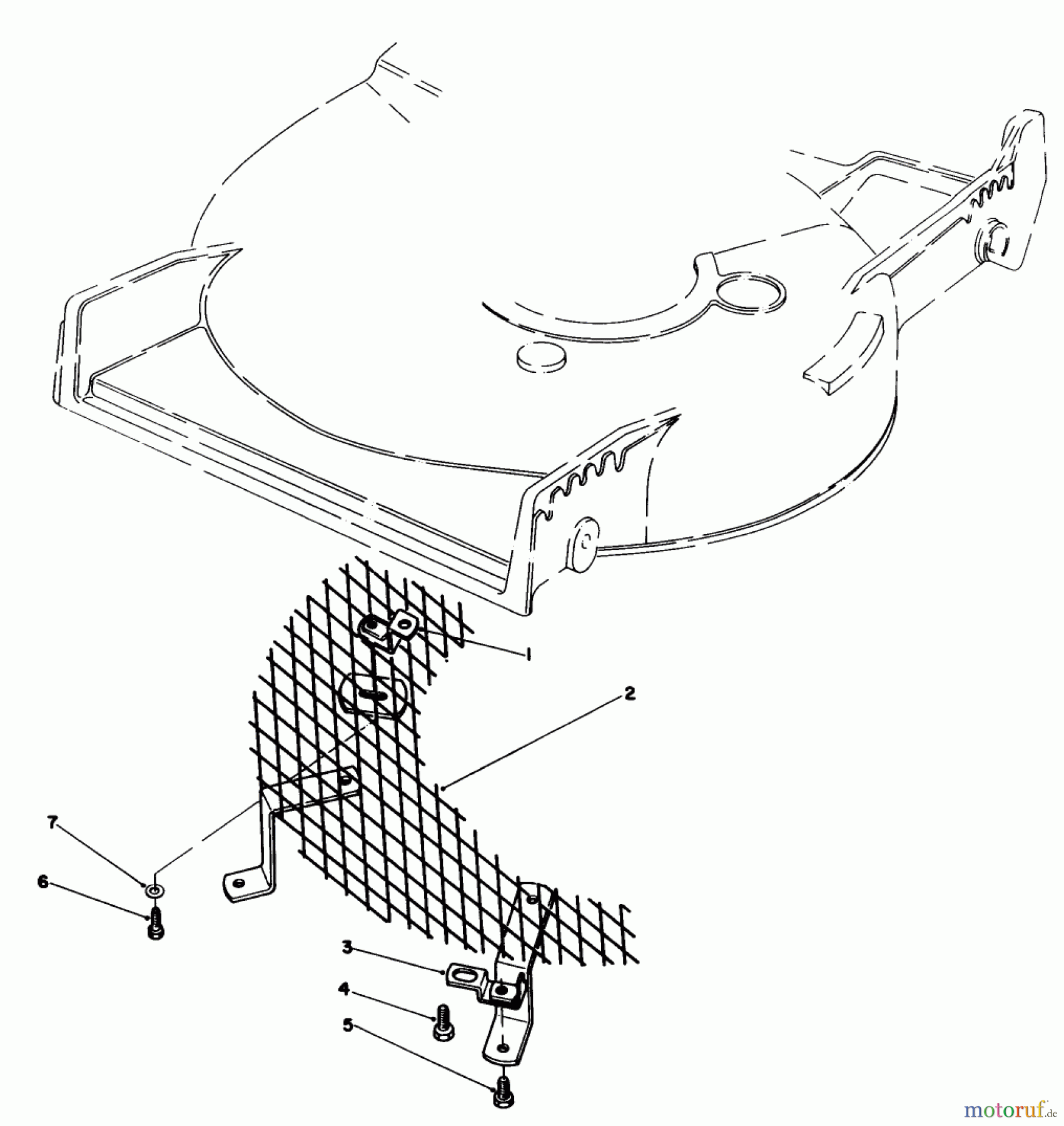  Toro Neu Mowers, Walk-Behind Seite 1 20522C - Toro Lawnmower, 1987 (7000001-7999999) LEAF SHREDDER KIT MODEL NO. 59157 (OPTIONAL)