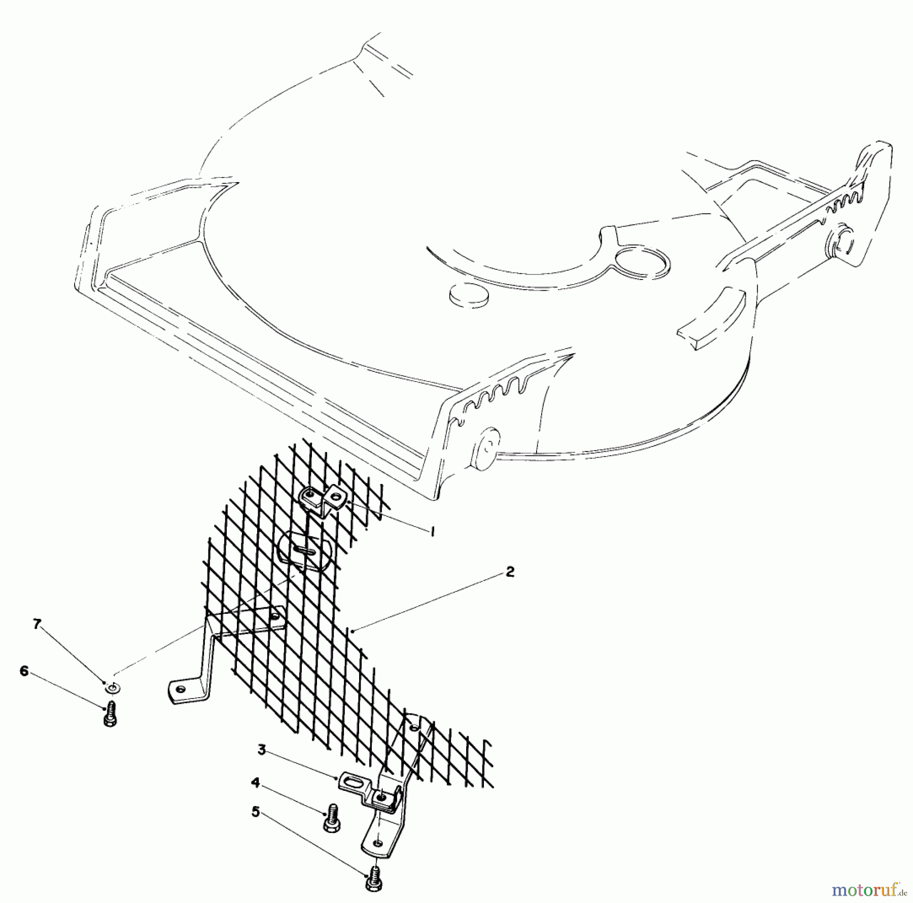  Toro Neu Mowers, Walk-Behind Seite 1 20570 - Toro Lawnmower, 1983 (3000001-3999999) LEAF SHREDDER KIT MODEL NO. 59157 (OPTIONAL)