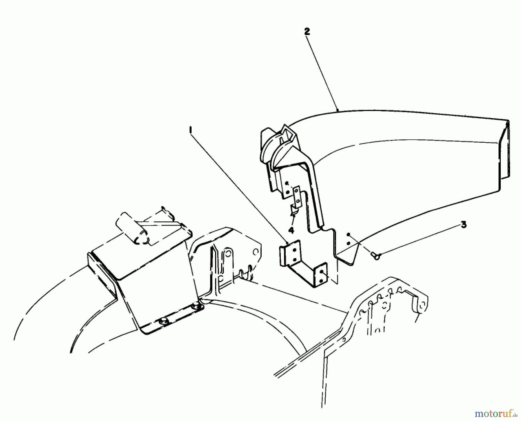  Toro Neu Mowers, Walk-Behind Seite 1 20574 - Toro Lawnmower, 1986 (6000001-6999999) SIDE DISCHARGE KIT NO. 59107 (OPTIONAL)