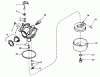 Toro 20574 - Lawnmower, 1987 (7000001-7999999) Spareparts CARBURETOR NO. 632050A