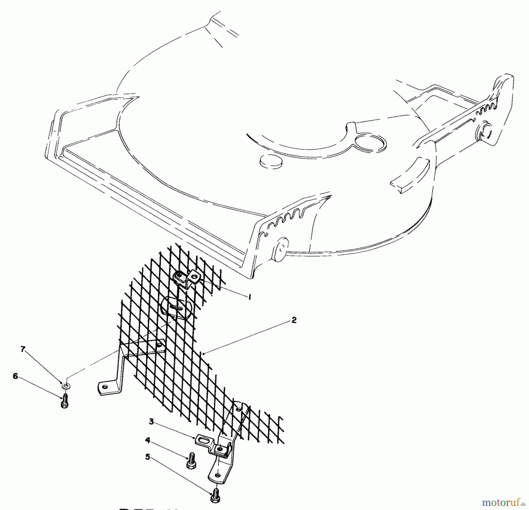  Toro Neu Mowers, Walk-Behind Seite 1 20581 - Toro Lawnmower, 1983 (3000001-3999999) LEAF SHREDDER KIT MODEL NO. 59157 (OPTIONAL)