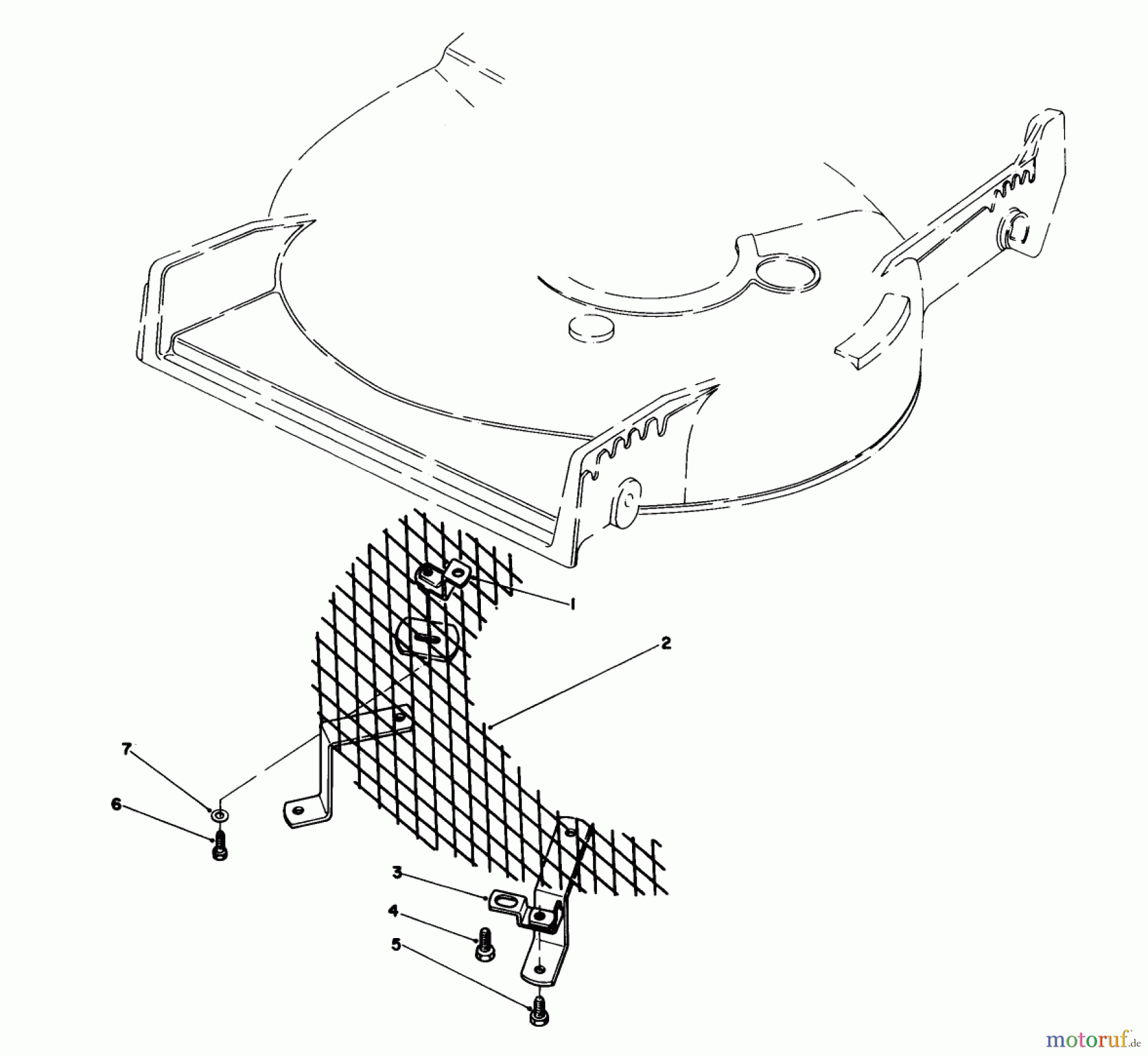  Toro Neu Mowers, Walk-Behind Seite 1 20581 - Toro Lawnmower, 1988 (8000001-8999999) LEAF SHREDDER KIT MODEL NO. 59157 (OPTIONAL)