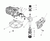 Toro 20584 - Lawnmower, 1988 (8000001-8999999) Spareparts CRANKSHAFT ASSEMBLY (ENGINE MODEL NO. 47PH7)