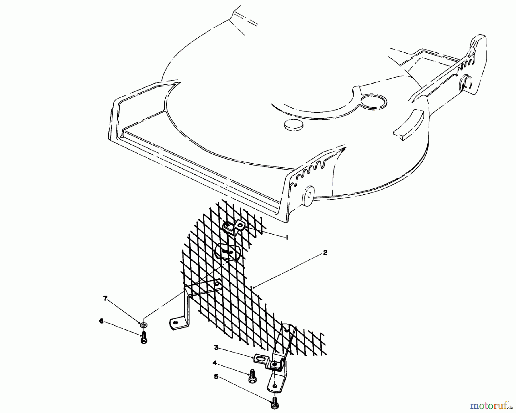  Toro Neu Mowers, Walk-Behind Seite 1 20588 - Toro Lawnmower, 1990 (0000001-0999999) LEAF SHREDDER KIT MODEL NO. 59157 (OPTIONAL)