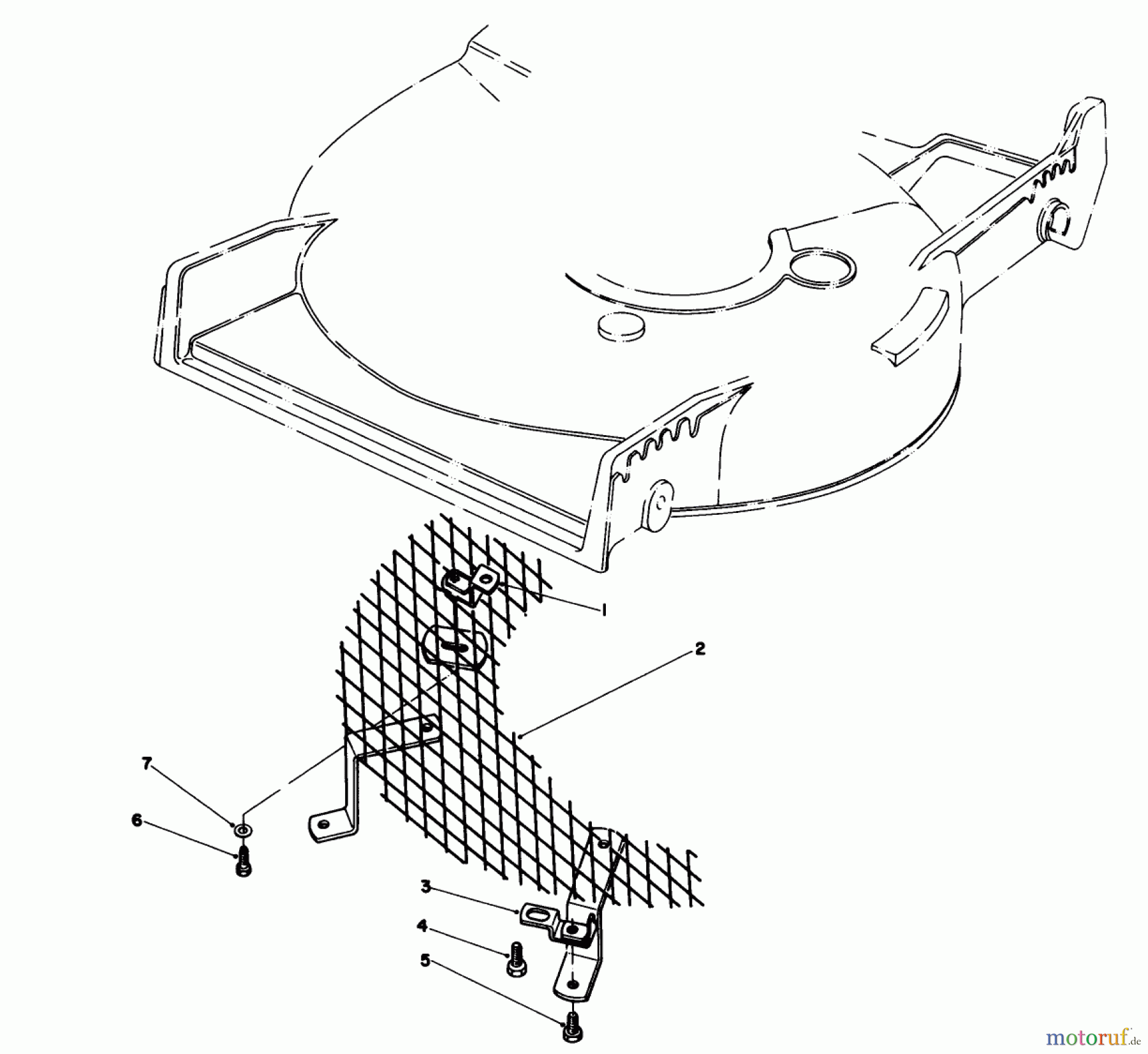  Toro Neu Mowers, Walk-Behind Seite 1 20588C - Toro Lawnmower, 1988 (8000001-8999999) LEAF SHREDDER KIT MODEL NO. 59157 (OPTIONAL)