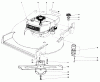 Toro 20610 - Lawnmower, 1980 (0000001-0999999) Spareparts ENGINE ASSEMBLY