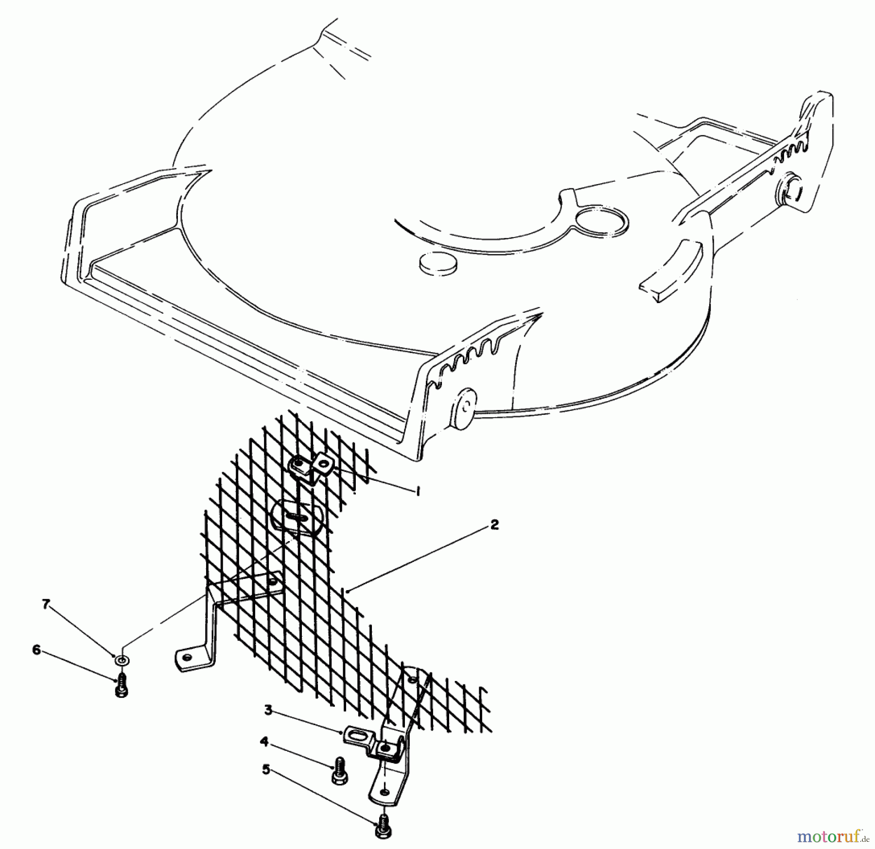  Toro Neu Mowers, Walk-Behind Seite 1 20620C - Toro Lawnmower, 1988 (8000001-8999999) LEAF SHREDDER KIT MODEL NO. 59157 (OPTIONAL)