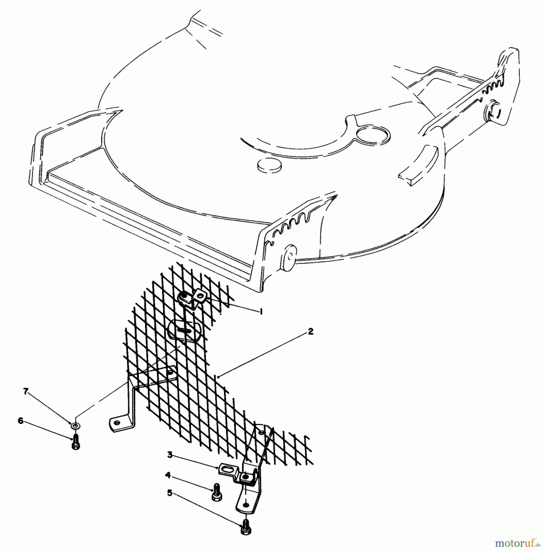  Toro Neu Mowers, Walk-Behind Seite 1 20622 - Toro Lawnmower, 1987 (7000001-7999999) LEAF SHREDDER KIT MODEL NO. 59157 (OPTIONAL)