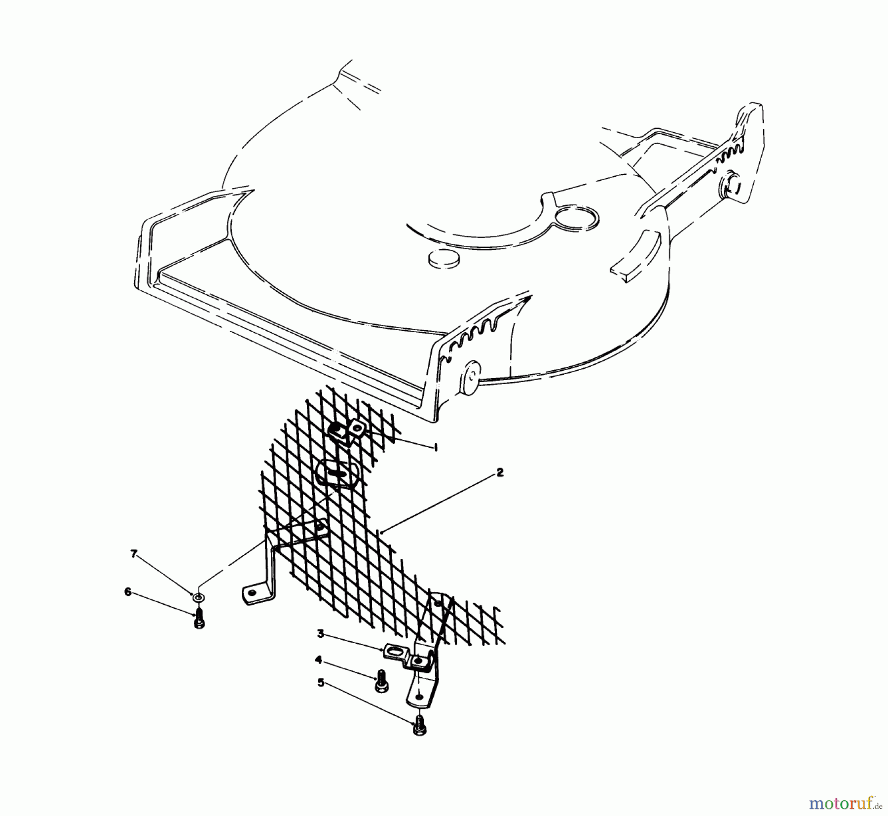  Toro Neu Mowers, Walk-Behind Seite 1 20626C - Toro Lawnmower, 1986 (6000001-6999999) LEAF SHREDDER KIT MODEL NO. 59157 (OPTIONAL)