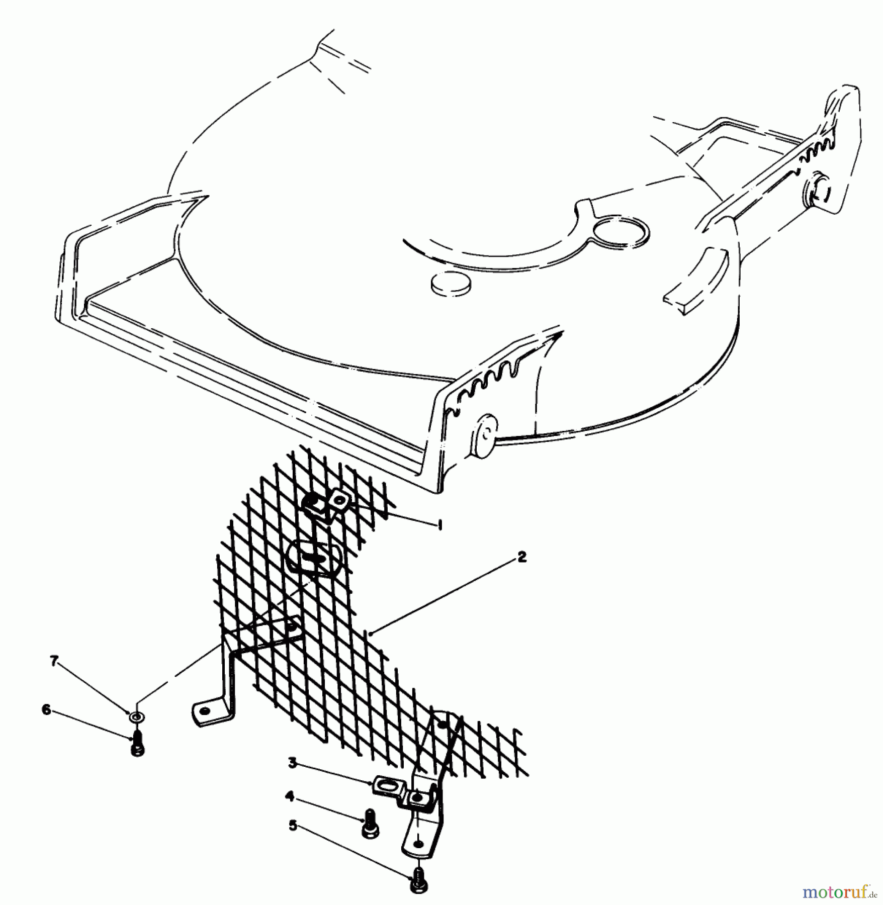  Toro Neu Mowers, Walk-Behind Seite 1 20628C - Toro Lawnmower, 1986 (6000001-6999999) LEAF SHREDDER KIT MODEL NO. 59157 (OPTIONAL)