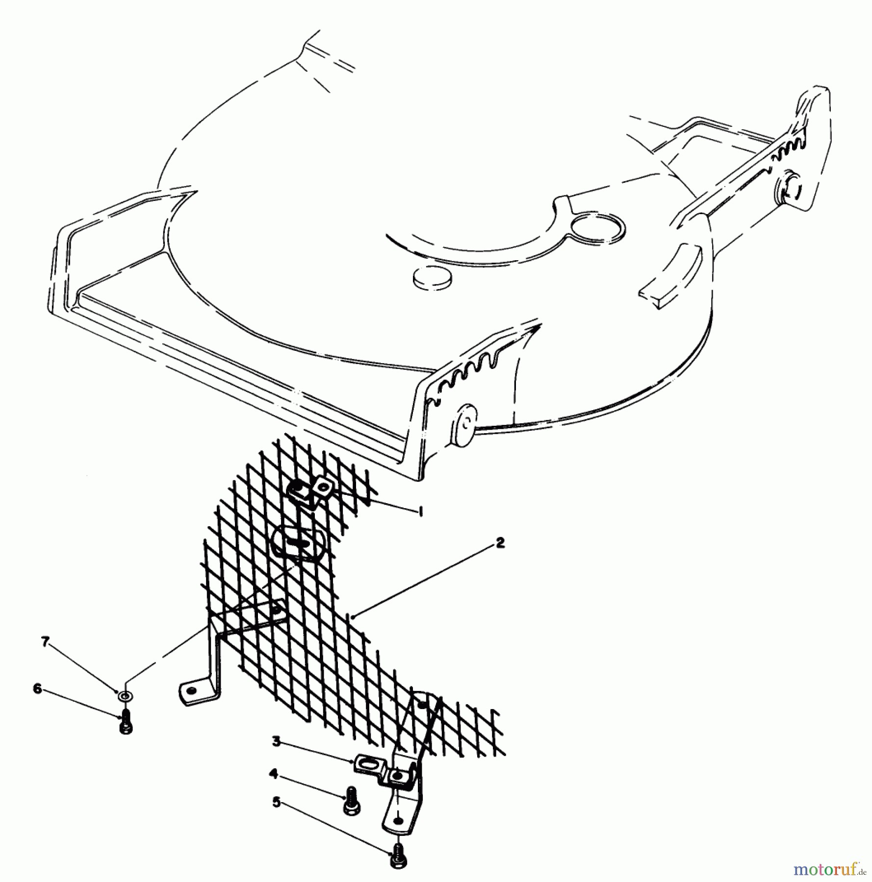  Toro Neu Mowers, Walk-Behind Seite 1 20629C - Toro Lawnmower, 1986 (6000001-6999999) LEAF SHREDDER KIT MODEL NO. 59157 (OPTIONAL)