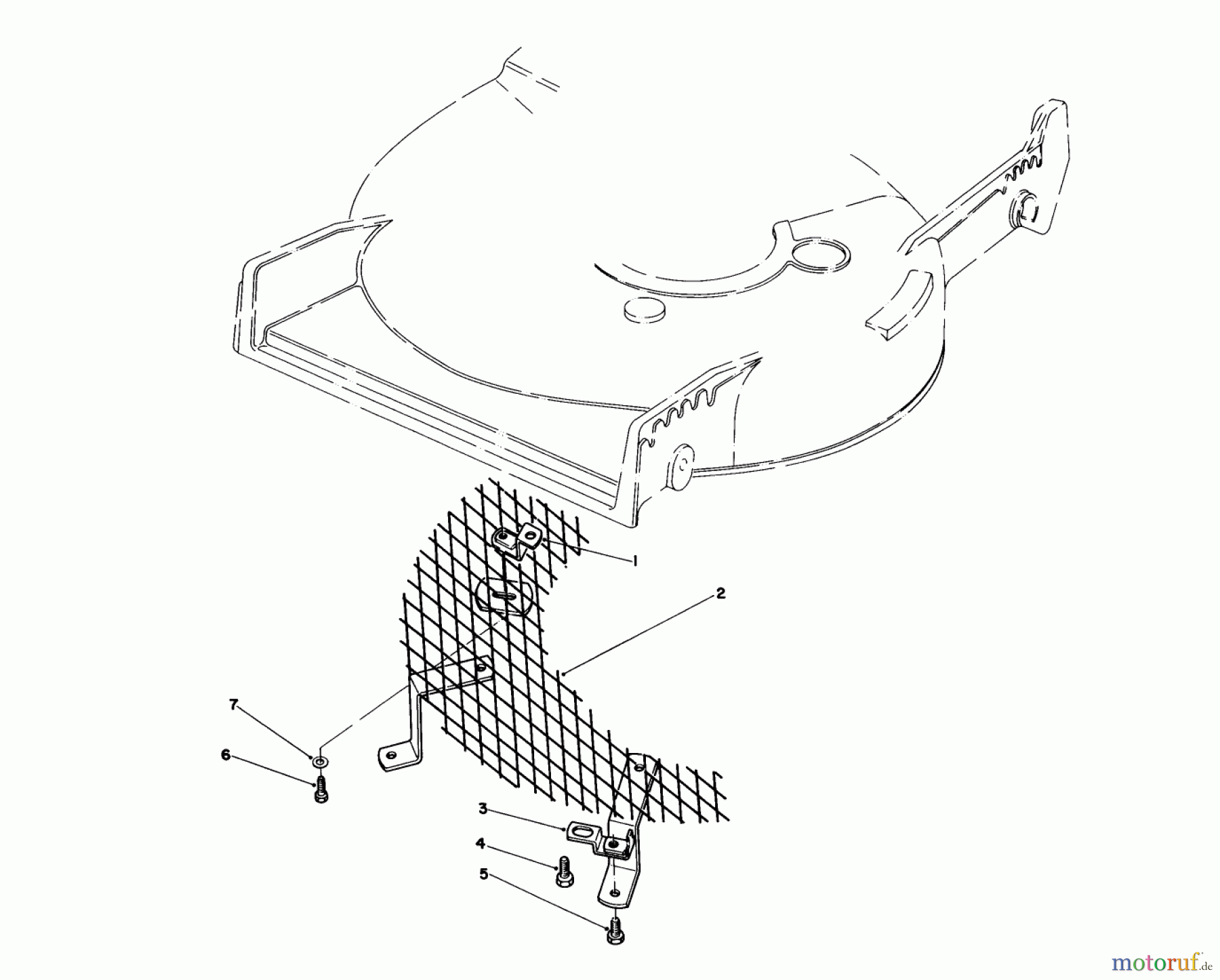  Toro Neu Mowers, Walk-Behind Seite 1 20631 - Toro Lawnmower, 1988 (8000001-8999999) LEAF SHREDDER KIT MODEL NO. 59157 (OPTIONAL)