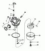 Toro 20632 - Lawnmower, 1989 (9000001-9999999) Spareparts CARBURETOR NO. 632099