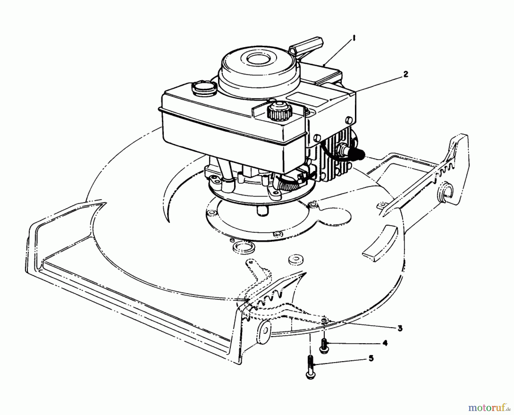  Toro Neu Mowers, Walk-Behind Seite 1 20632 - Toro Lawnmower, 1989 (9000001-9999999) ENGINE ASSEMBLY