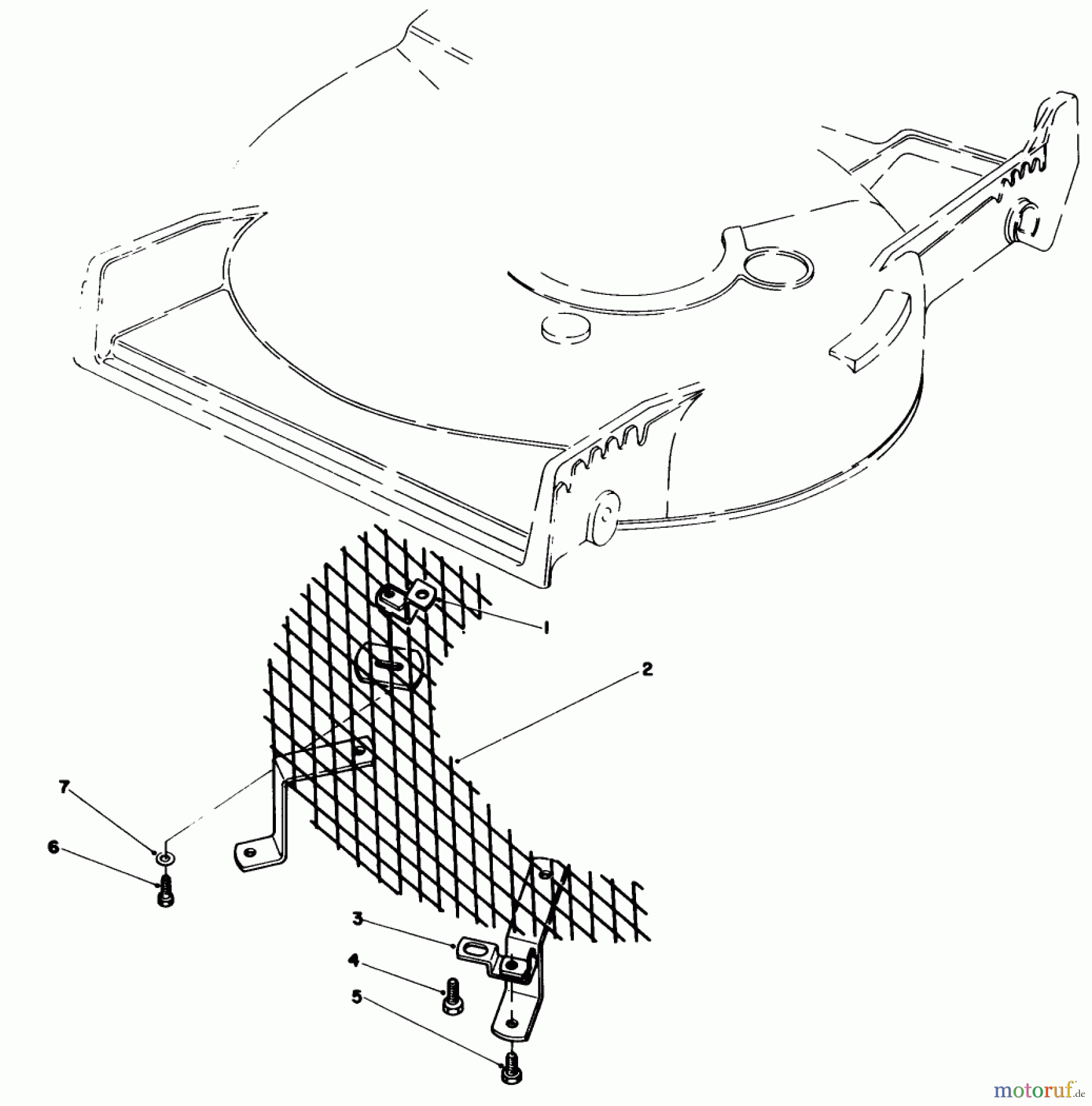  Toro Neu Mowers, Walk-Behind Seite 1 20672 - Toro Lawnmower, 1985 (5000001-5999999) LEAF SHREDDER KIT MODEL NO. 59157 (OPTIONAL)