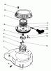 Toro 20680 - Lawnmower, 1984 (4000001-4999999) Spareparts RECOIL ASSEMBLY