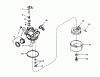 Toro 20690 - Lawnmower, 1978 (8000001-8999999) Spareparts CARBURETOR NO. 632050