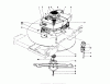 Toro 20690 - Lawnmower, 1978 (8000001-8999999) Spareparts ENGINE ASSEMBLY