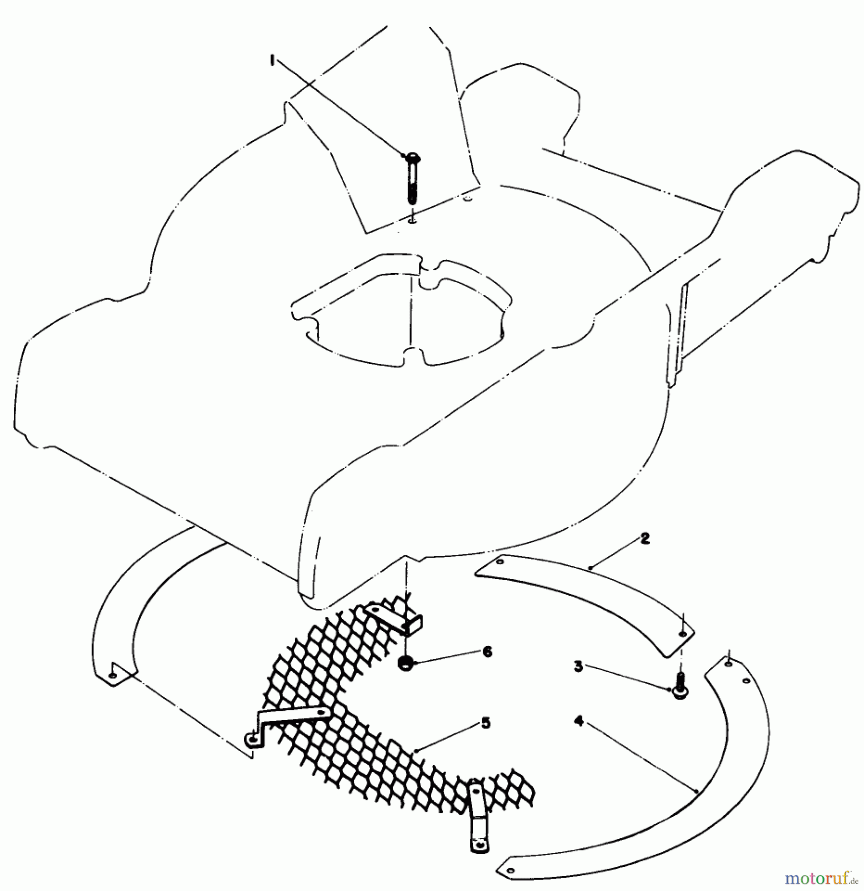  Toro Neu Mowers, Walk-Behind Seite 1 20772 - Toro Lawnmower, 1979 (9000001-9999999) LEAF SHREDDER KIT NO. 37-0120 (OPTIONAL)