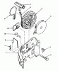Toro 20780C - Lawnmower, 1985 (5000001-5999999) Spareparts REWIND STARTER NO. 590531