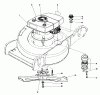 Toro 20788 - Lawnmower, 1981 (1000001-1999999) Spareparts ENGINE ASSEMBLY