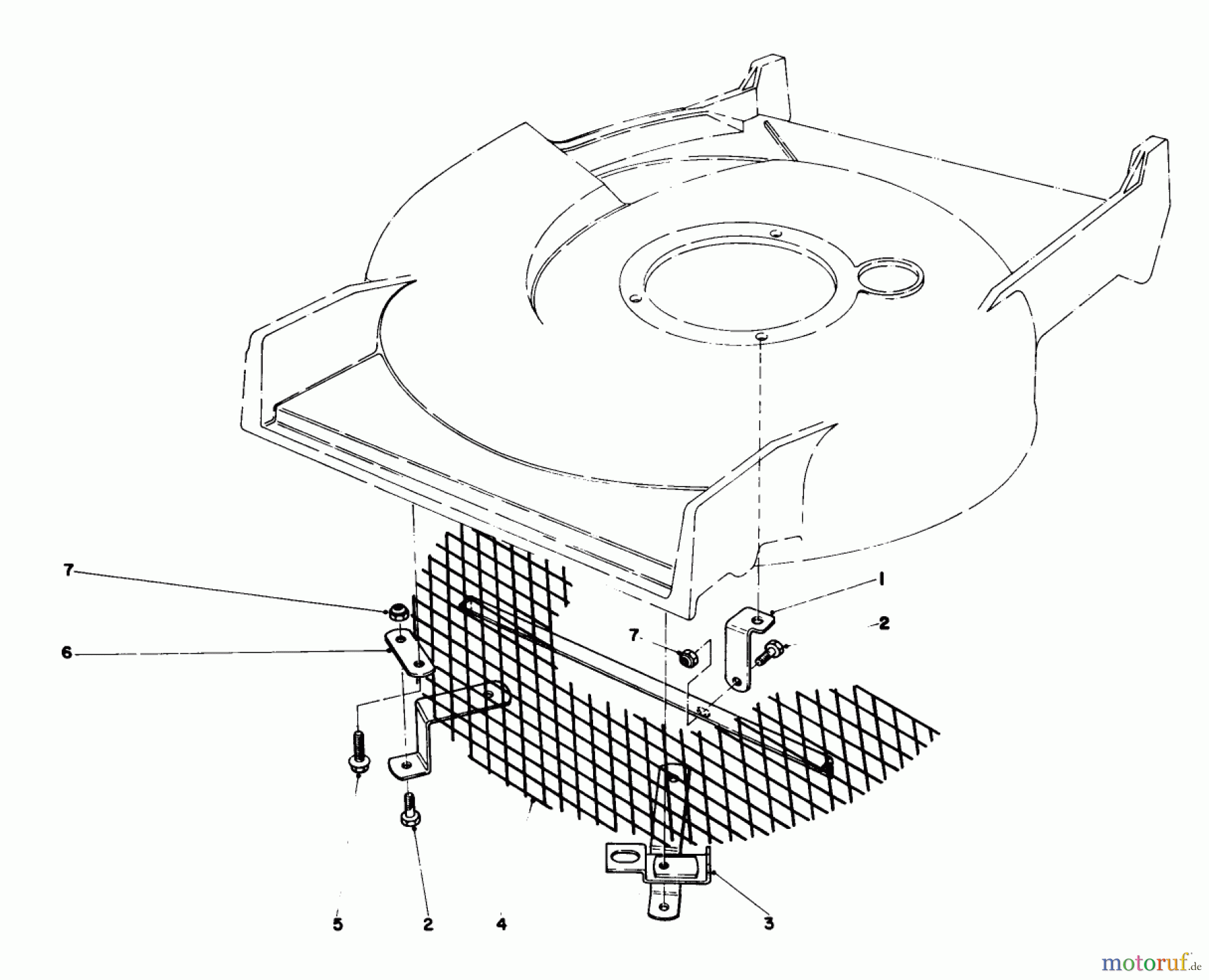  Toro Neu Mowers, Walk-Behind Seite 1 20790 - Toro Lawnmower, 1982 (2000001-2999999) LEAF SHREDDER KIT MODEL NO. 59105 (OPTIONAL)