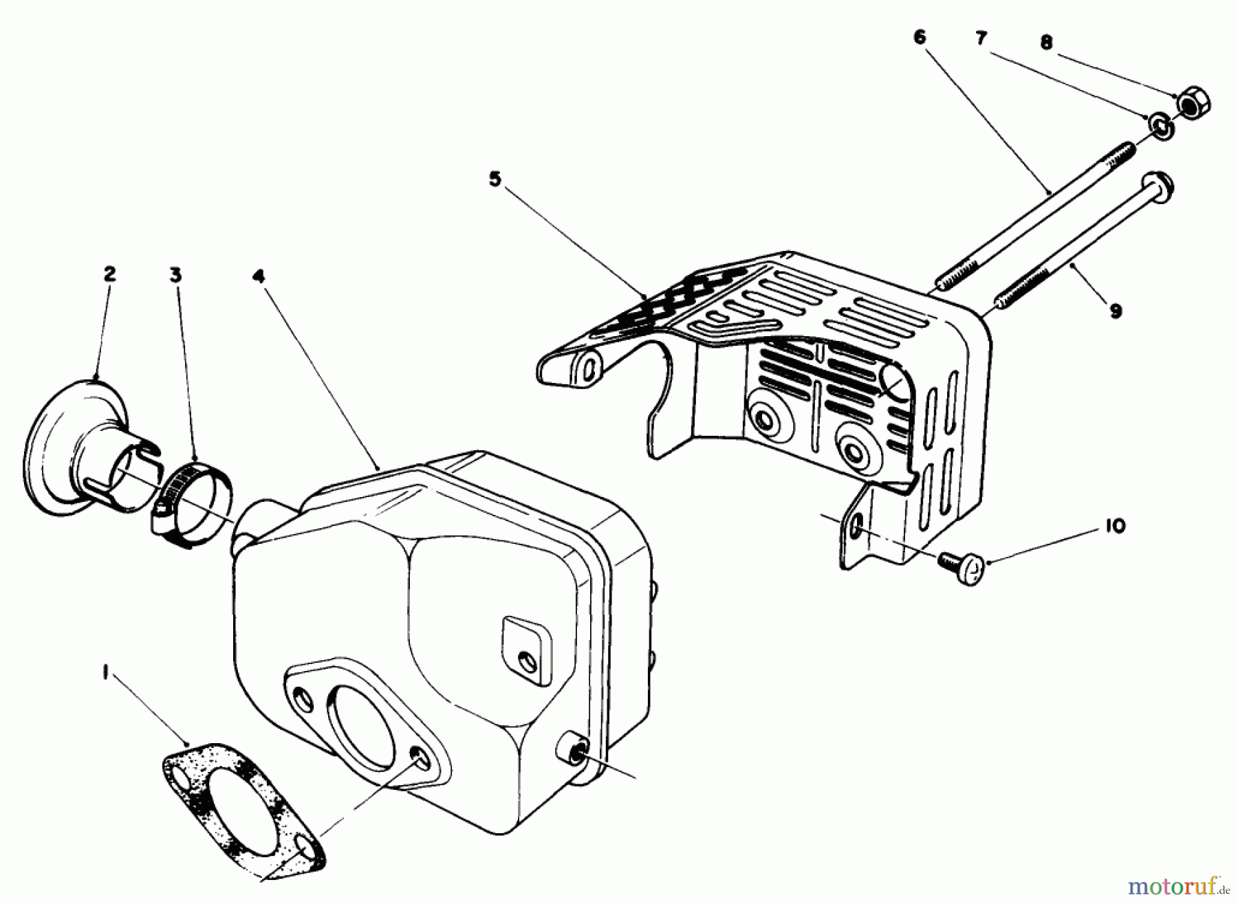  Toro Neu Mowers, Walk-Behind Seite 2 22025C - Toro Lawnmower, 1988 (8000001-8999999) ENGINE ASSEMBLY MODEL NO. 47PH7 #5