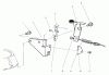 Toro 22040 - Lawnmower, 1997 (7900001-7999999) Spareparts BRAKE ASSEMBLY