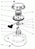 Toro 22040 - Lawnmower, 1997 (7900001-7999999) Spareparts RECOIL ASSEMBLY (MODEL NO. 47PT6-3)