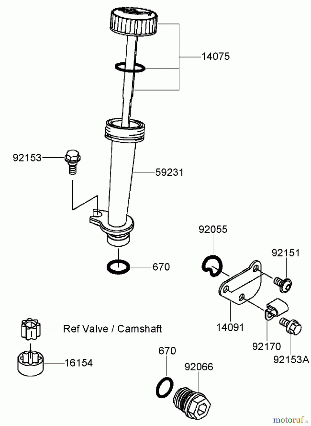  Toro Neu Mowers, Walk-Behind Seite 2 22163 (PT21) - Toro PT21 Trim Mower, 2008 (280000001-280999999) LUBRICATION EQUIPMENT ASSEMBLY KAWASAKI FJ180V-AS28