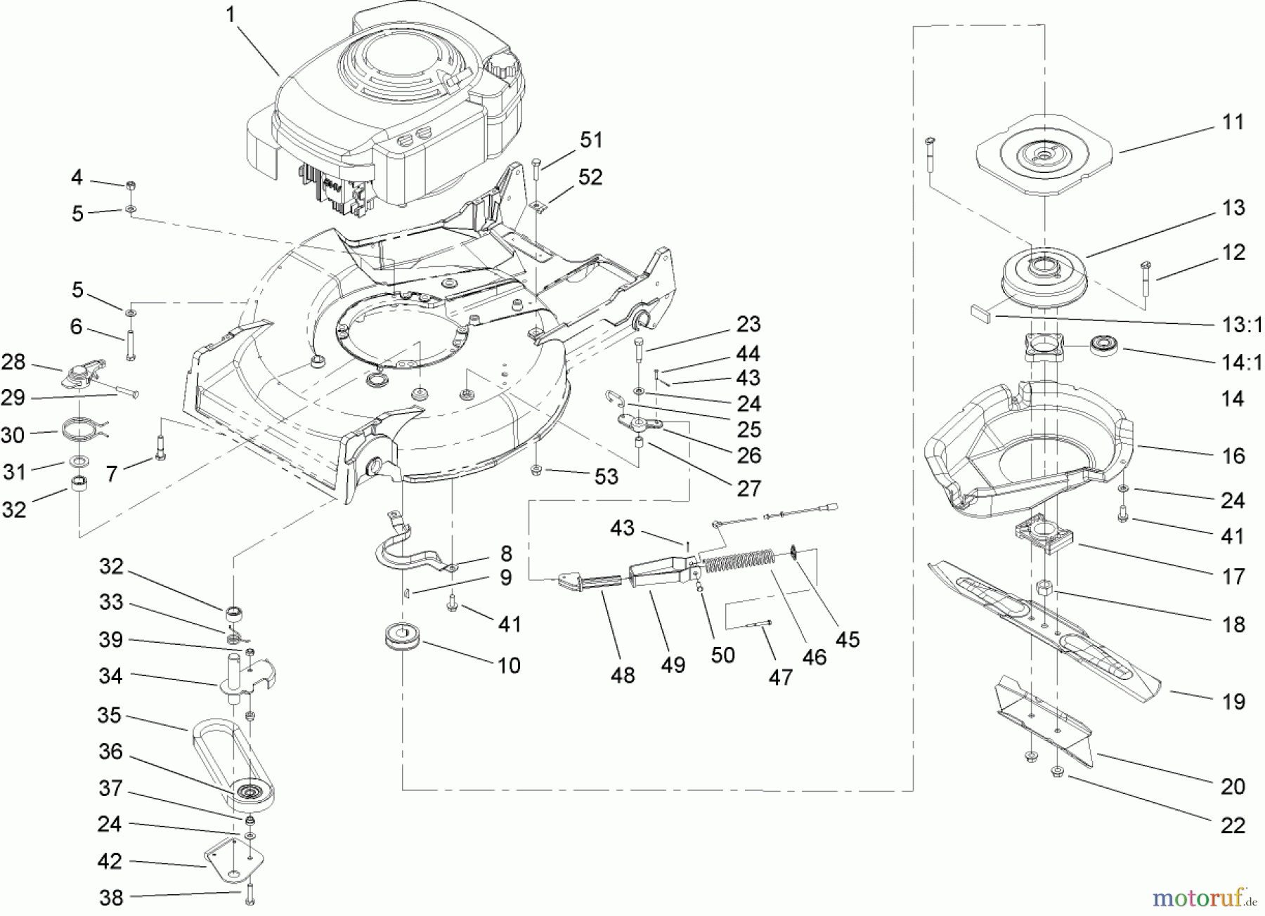  Toro Neu Mowers, Walk-Behind Seite 2 22168 - Toro 21