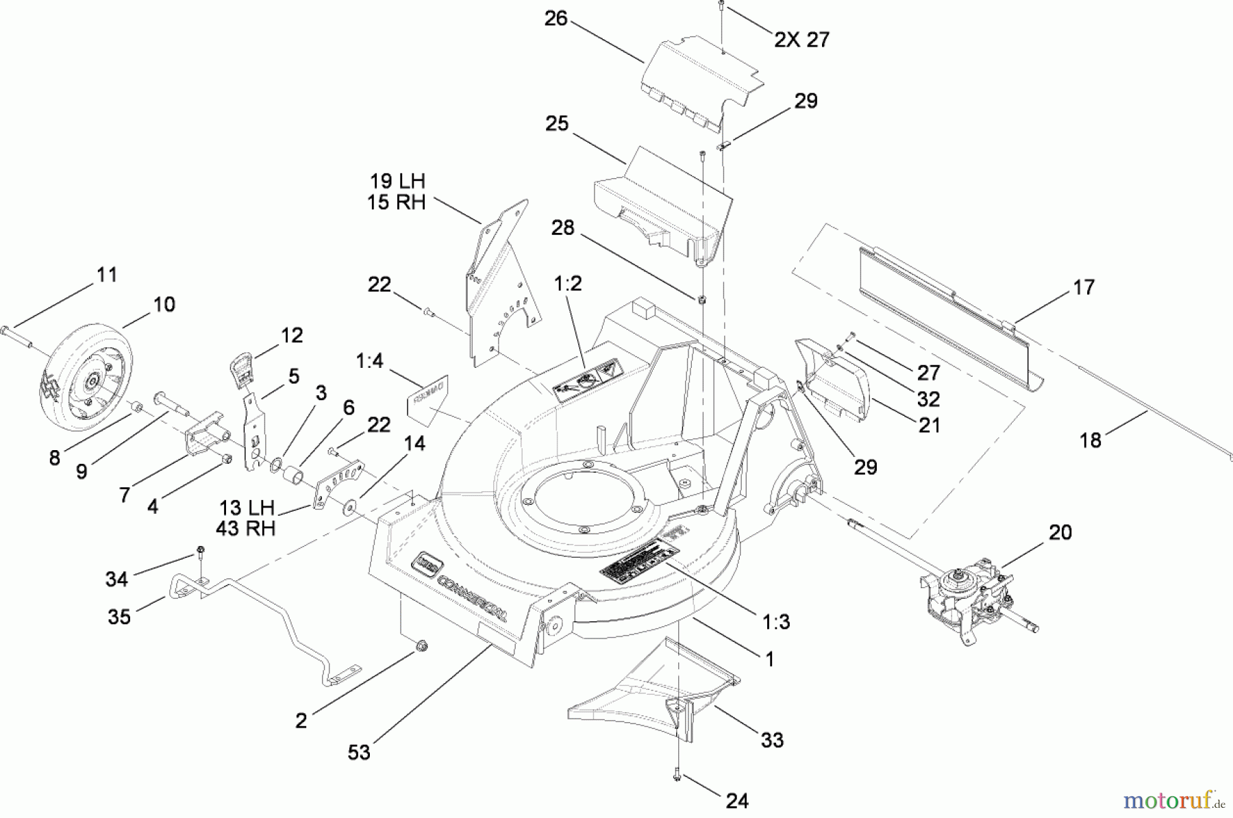  Toro Neu Mowers, Walk-Behind Seite 2 22189 - Toro 21