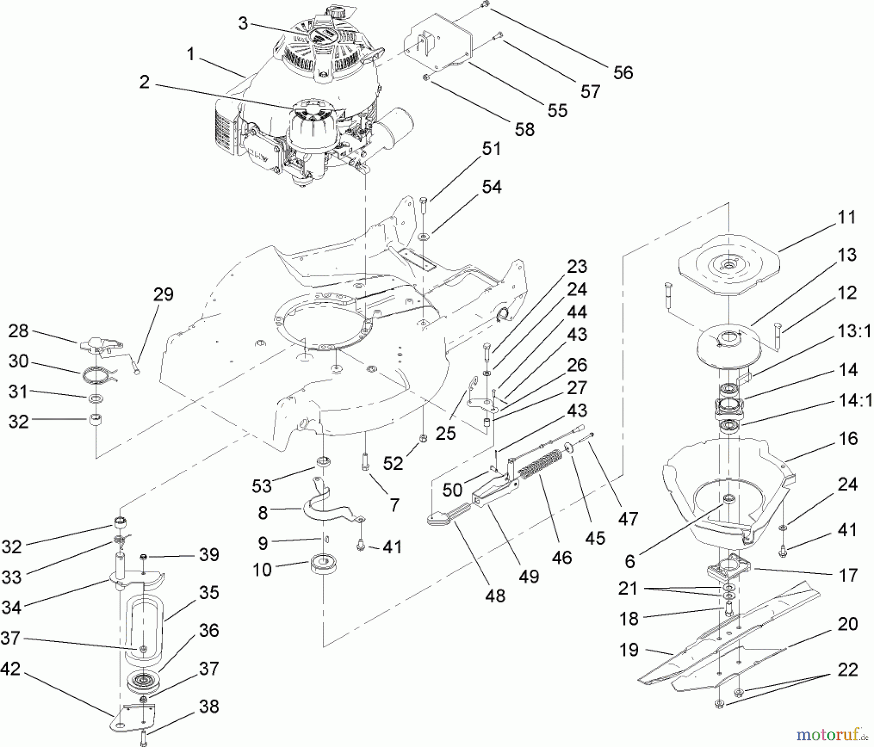  Toro Neu Mowers, Walk-Behind Seite 2 22191 - Toro 21