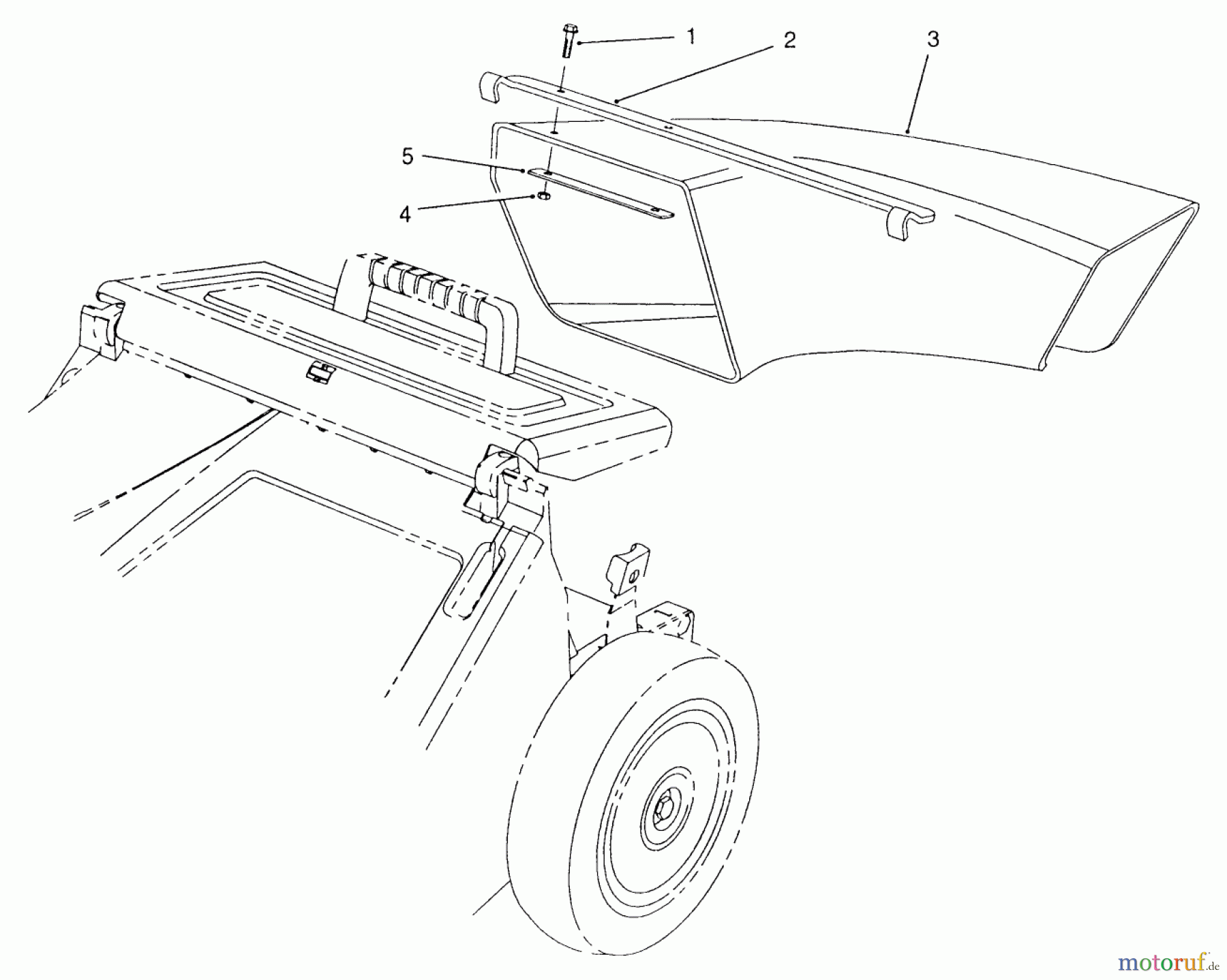  Toro Neu Mowers, Walk-Behind Seite 2 26620B - Toro Lawnmower, 1991 (1000001-1999999) SIDE DISCHARGE CHUTE MODEL NO. 59112 (OPTIONAL)