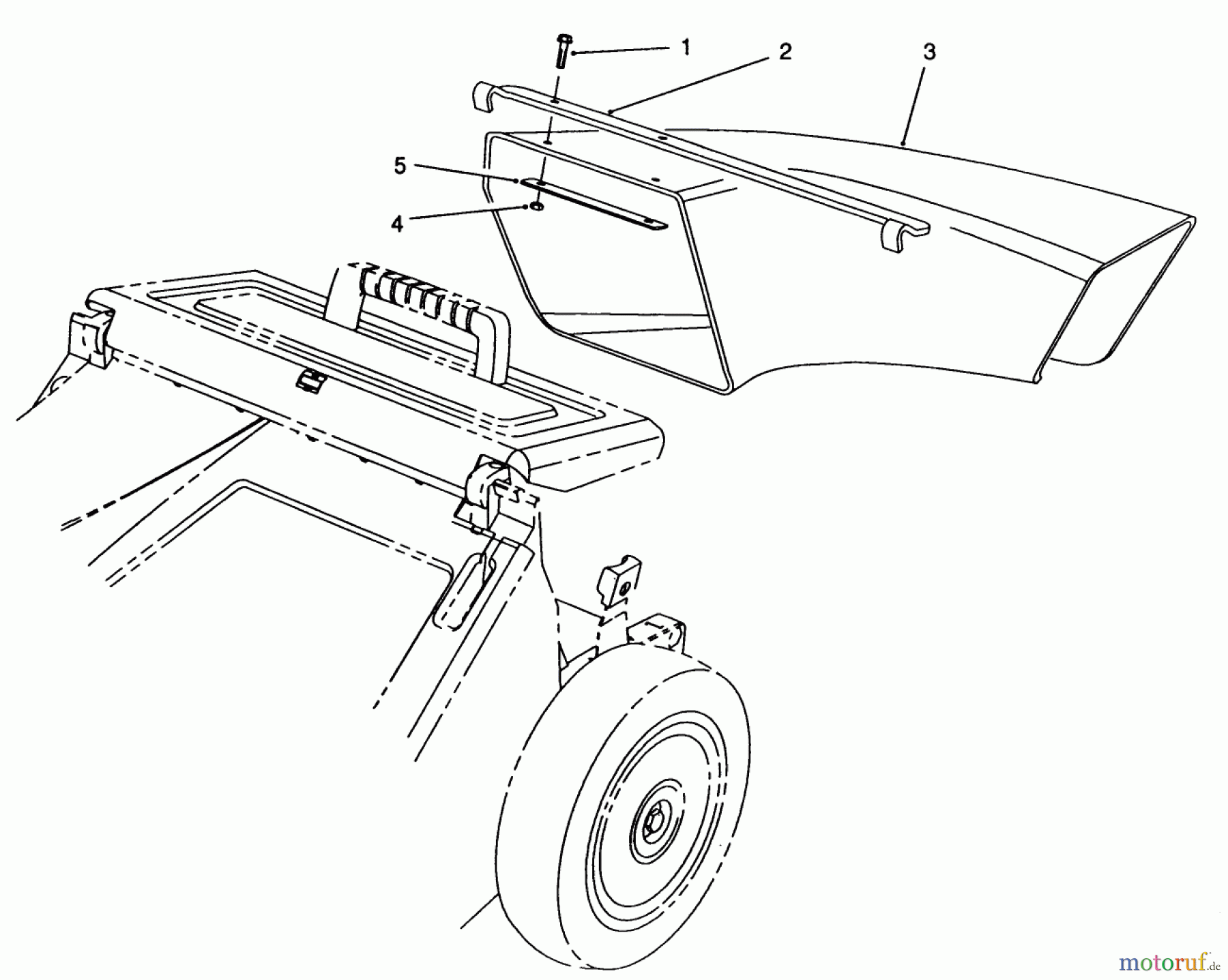  Toro Neu Mowers, Walk-Behind Seite 2 26620C - Toro Lawnmower, 1989 (9000001-9999999) SIDE DISCHARGE CHUTE MODEL NO. 59112 (OPTIONAL)