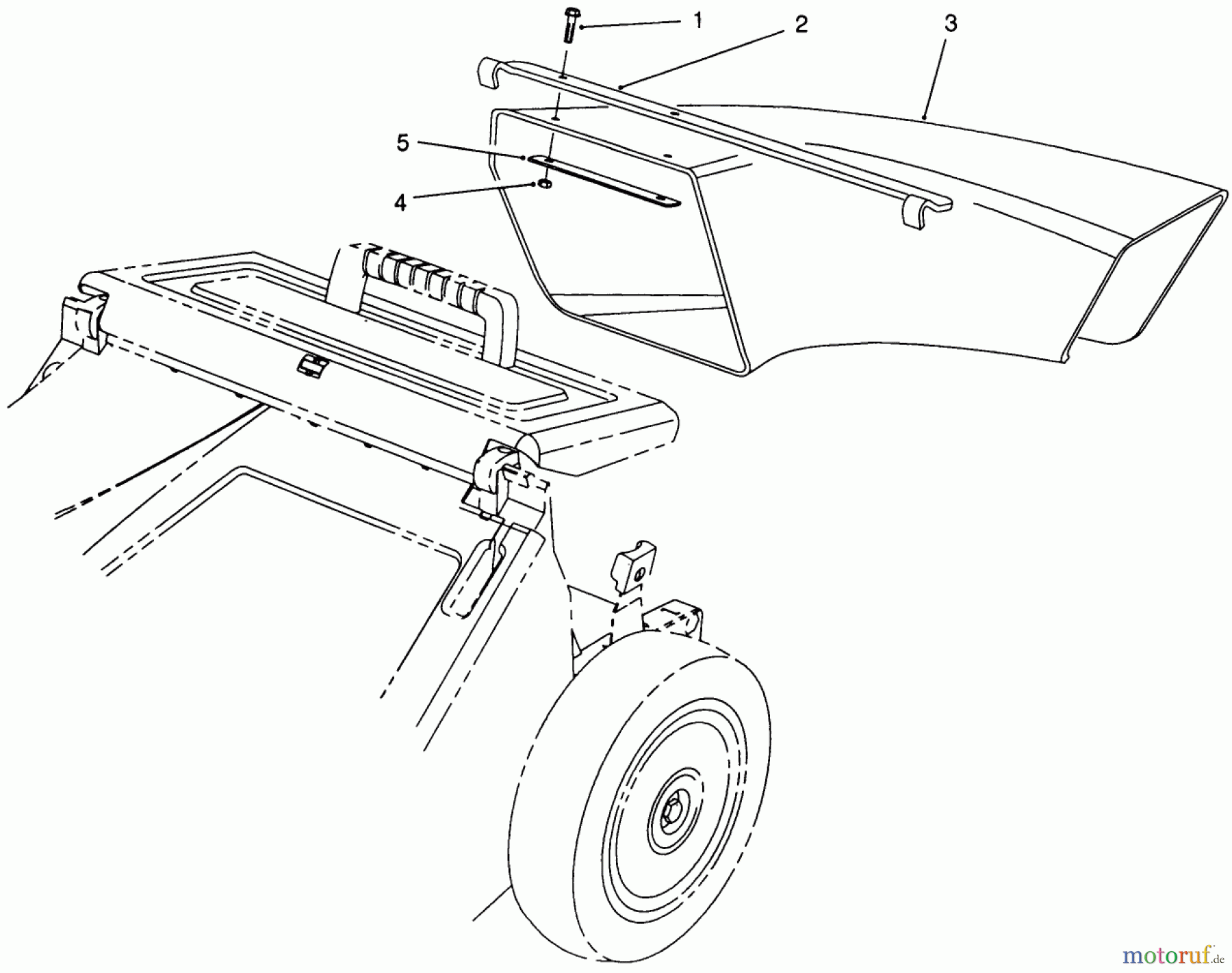  Toro Neu Mowers, Walk-Behind Seite 2 26621 - Toro Lawnmower, 1990 (0000001-0999999) SIDE DISCHARGE CHUTE MODEL NO. 59112 (OPTIONAL)