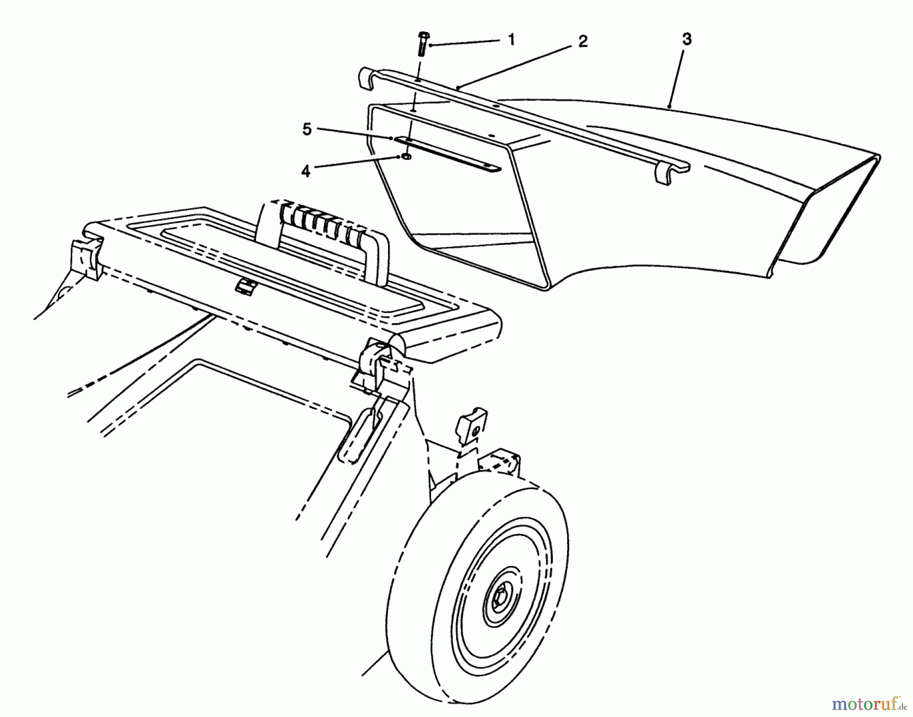  Toro Neu Mowers, Walk-Behind Seite 2 26622 - Toro Lawnmower, 1989 (9000001-9999999) SIDE DISCHARGE CHUTE MODEL NO. 59112 (OPTIONAL)