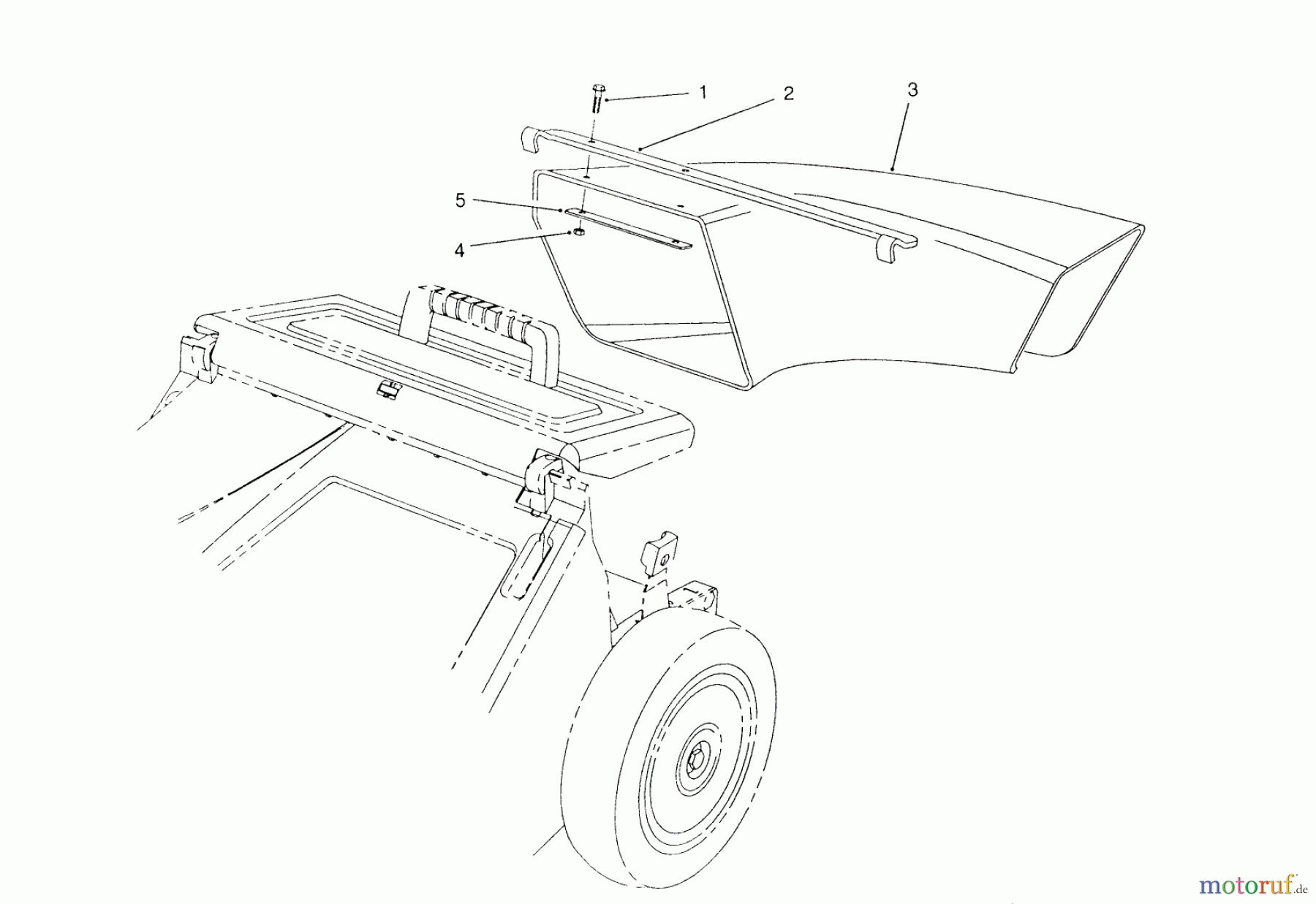  Toro Neu Mowers, Walk-Behind Seite 2 26625B - Toro Lawnmower, 1990 (0000001-0999999) SIDE DISCHARGE CHUTE MODEL NO. 59112 (OPTIONAL)