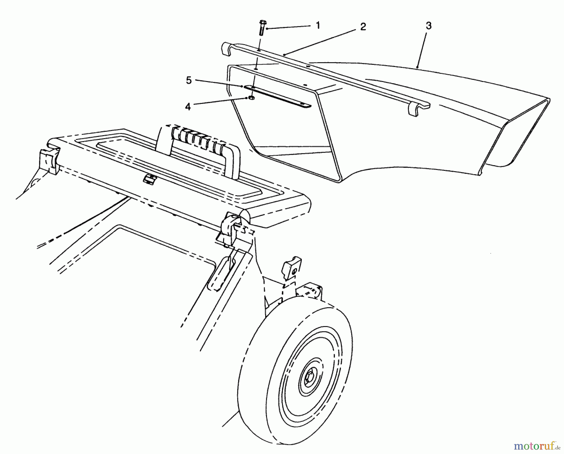  Toro Neu Mowers, Walk-Behind Seite 2 26625C - Toro Lawnmower, 1989 (9000001-9999999) SIDE DISCHARGE CHUTE MODEL NO. 59112 (OPTIONAL)