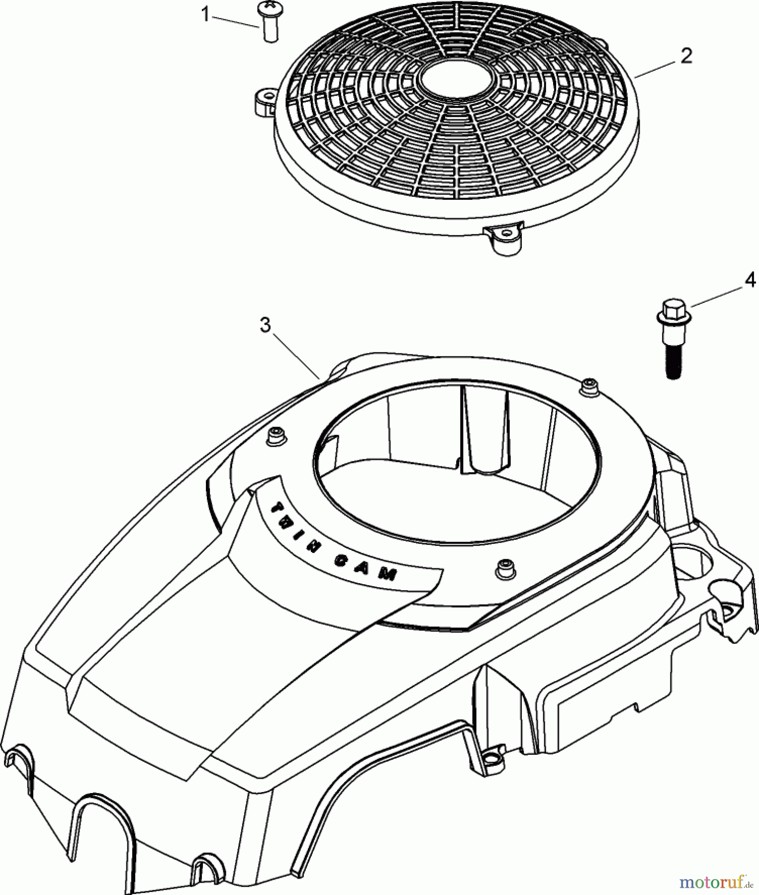  Toro Neu Mowers, Zero-Turn 74360 (Z4200) - Toro TimeCutter Z4200 Riding Mower, 2007 (270000001-270999999) BLOWER HOUSING ASSEMBLY KOHLER SV590-0019