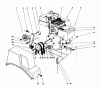 Toro 38035 (3521) - 3521 Snowthrower, 1986 (6000001-6999999) Spareparts ENGINE ASSEMBLY