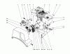 Toro 38052 (521) - 521 Snowthrower, 1987 (7000001-7999999) Spareparts ENGINE ASSEMBLY