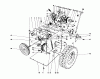 Toro 38052 (521) - 521 Snowthrower, 1987 (7000001-7999999) Spareparts TRACTION ASSEMBLY