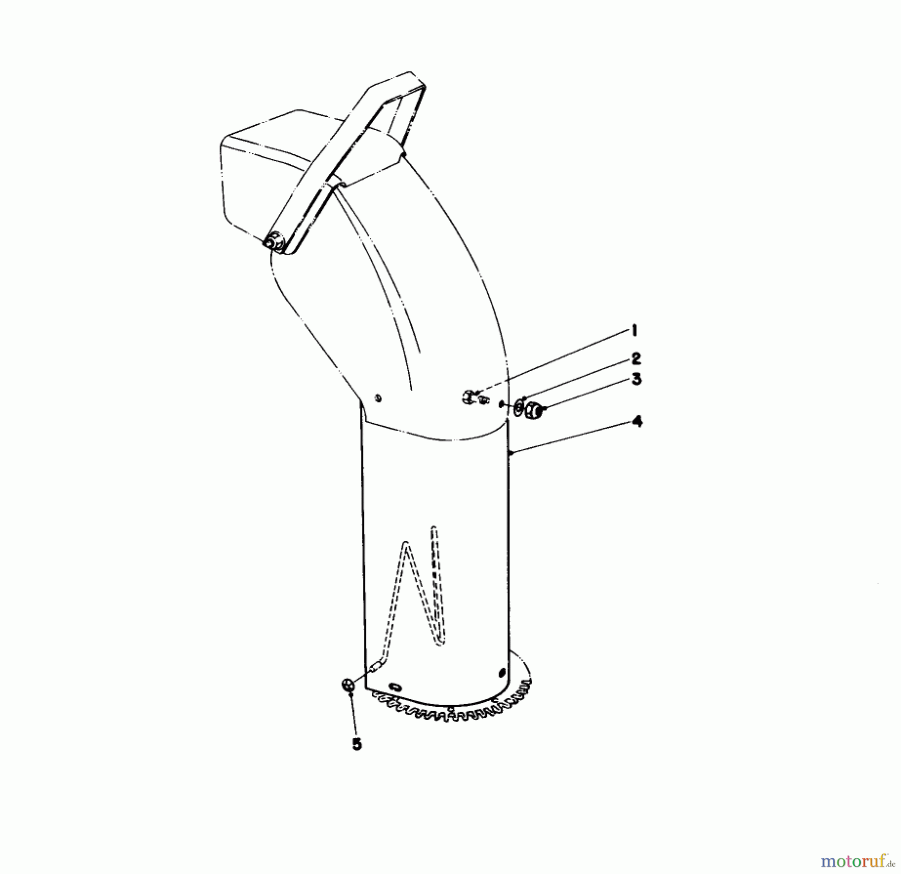  Toro Neu Snow Blowers/Snow Throwers Seite 1 38060 (826) - Toro 826 Snowthrower, 1978 (8000001-8999999) CHUTE EXTENSION KIT 26-1100