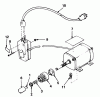 Toro 38080 (824) - 824 Snowthrower, 1981 (1000001-1999999) Spareparts STARTER MOTOR 110V KIT NO. 37-4810 (CANADA ONLY)