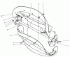 Toro 38110C (CR-20R) - CR-20R Snowthrower, 1987 (7000001-7999999) Spareparts ROTOR ASSEMBLY