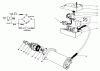 Toro 38116 (CR-20R) - CR-20 Snowthrower, 1989 (9000001-9999999) Spareparts STARTER MOTOR & SWITCH ASSEMBLY