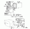 Toro 38155 (826) - 826 Snowthrower, 1980 (0000001-0999999) Spareparts ENGINE BRIGGS & STRATTON MODEL NO. 190402 TYPE 0989-01 #3