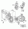 Toro 38160 (1132) - 1132 Snowthrower, 1980 (0000001-0999999) Spareparts ENGINE MODEL NO. 252416 TYPE NO. 0190-01 (11 H.P. SNOWTHROWER MOBRIGGS & STRATTON